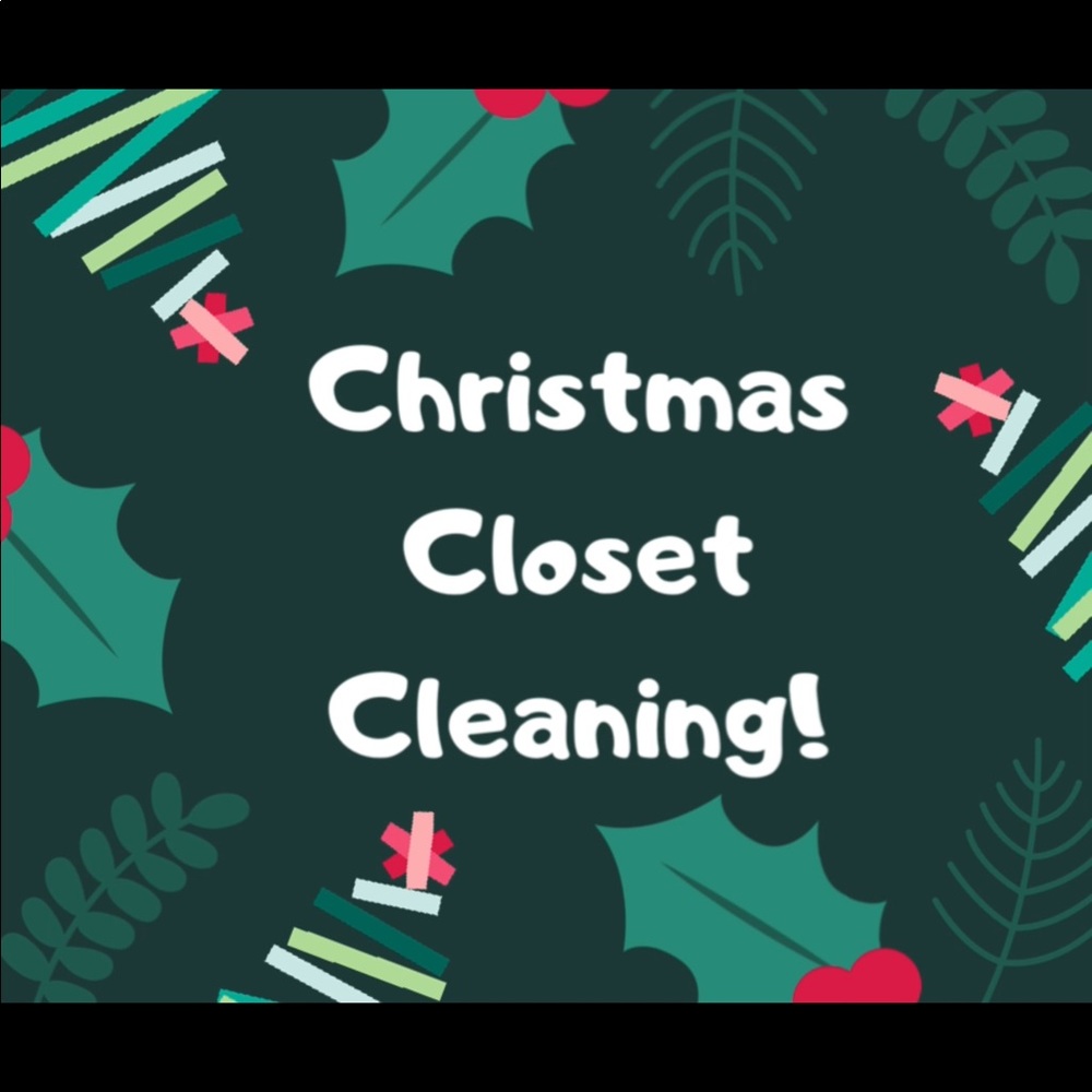 Christmas Closet Cleanout!